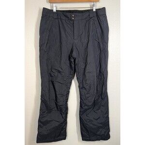 Columbia Omni-Shield Winter Ski Snow Pants Black Waterproof Womens Size Large‎ L